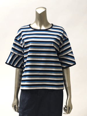 LAPINE BLEUE トリコロールJQボーダープルオーバー