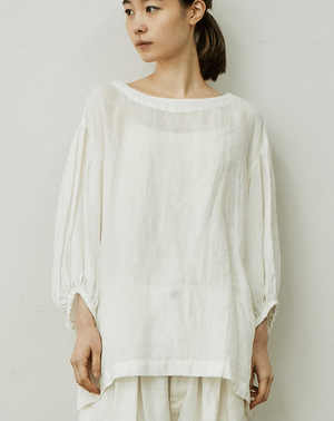 ikkuna / suzuki takayuki puff-sleeve pull-over