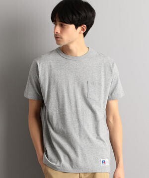 RUSSEL ATHLETIC SC★★RUSSELL ムジ ポケットTシャツ
