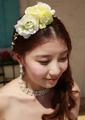 Forever story 花輪，ウエディング，ヘッドアクセ