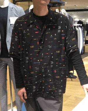LANVIN en Bleu シャツ