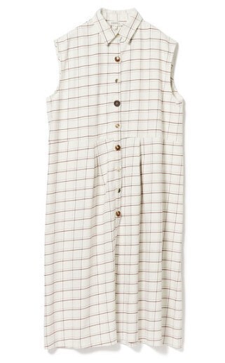 Ray BEAMS GHOSPELL / Oversized Sleeveless Dress