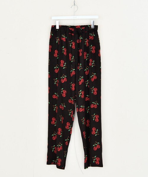 DISCOVERED Rose print pants