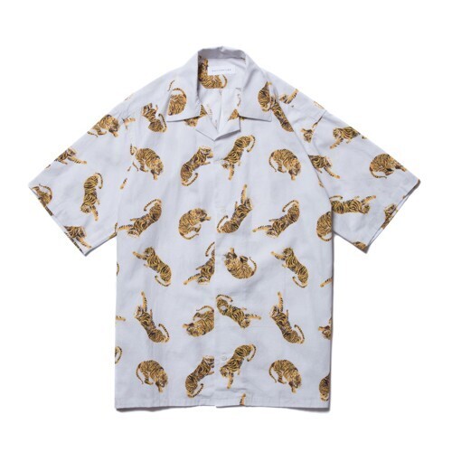 ROTTWEILER Tiger Open Collar SS Shirt