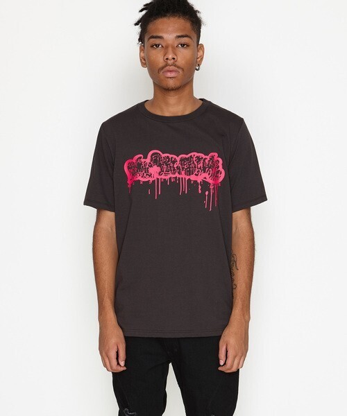 NUMBER (N)INE 3D soft texture_04_T-SHIRT