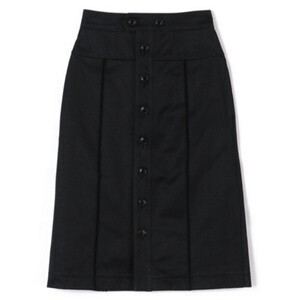 beautiful people double cotton satin A line skirt