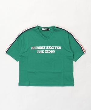 ZIDDY 袖ラインテープＴシャツ