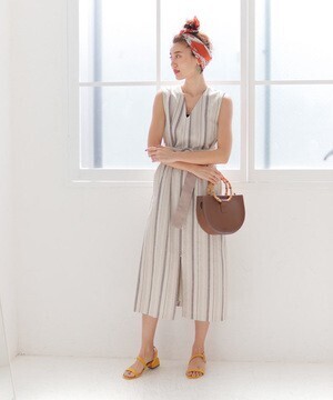 LADYMADE ナチュラル2WAYロングスリットワンピース