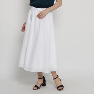 SunaUna タックフレアロングスカート