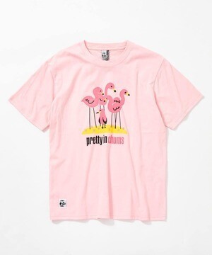 CHUMS Flamingos Booby T-Shirt