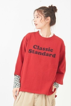 CUBE SUGAR ビッグシルエットTシャツ