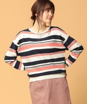 Honeys ガーター編プルオーバー