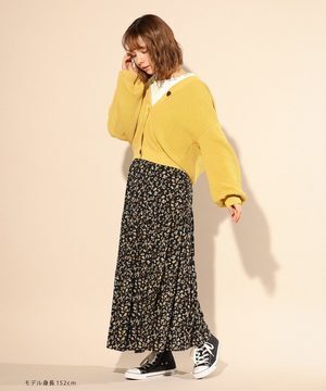 Honeys ワッフルカーデ
