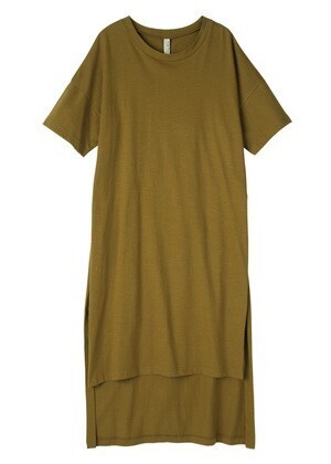 People Tree ＆ Ｏｒｇａｎｉｃ ロングスリットトップ