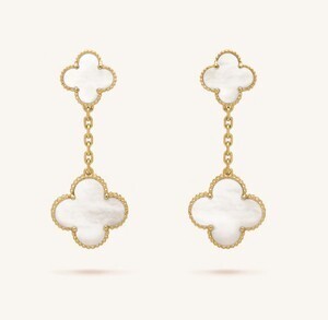 Van Cleef & Arpels マジック アルハンブラ イヤリング、2モチーフ