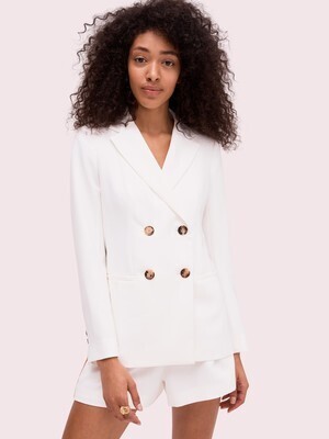 kate spade new york フルイド スーチング ブレザー