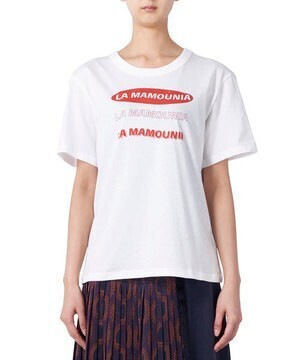 muller of yoshiokubo “LA MAMOUNIA”ロゴTシャツ