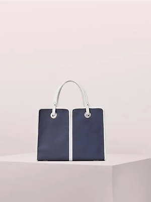 kate spade new york sam canvas plunge medium satchel
