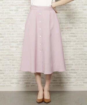 WILLSELECTION リノンオックスラッフルスカート