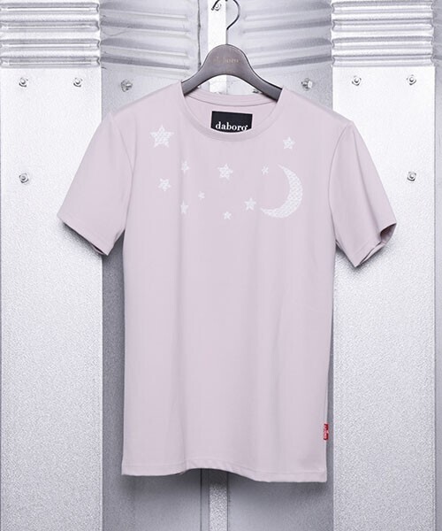 daboro star×moon C-neck Tシャツ