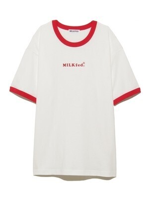 MILKFED. COOPER LOGO RINGER BIG TEE