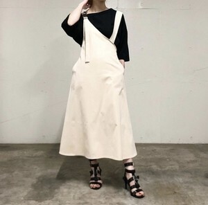 SAAAGE boutique 19 SS アシンメトリージャンパースカート