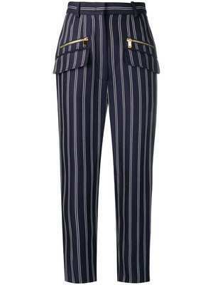 Emilio Pucci ストライプ ハイウエストパンツ