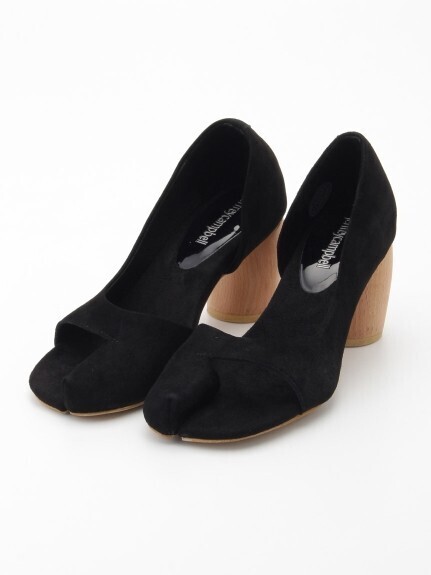 Jeffrey Campbell ウッドヒールタビパンプス