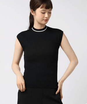 MEW’S REFINED CLOTHES 洗えるラインボトルネックニット