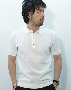 junhashimoto COMBINATION POLO