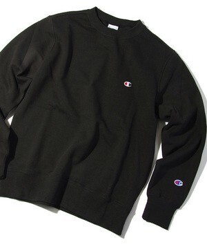 Champion ワンポイント刺繍ロゴスウェット