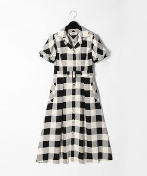GRACE CONTINENTAL チェックシャツワンピース