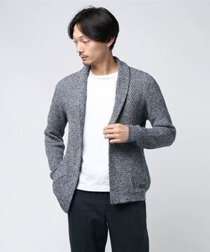 BLACK LABEL CRESTBRIDGE ペーバーミックスイージーカーディガン