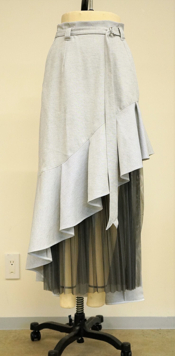MIDDLA OX FRILL & PLEATS SK