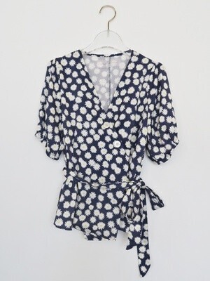 Honey mi Honey daisy cache-coeur blouse