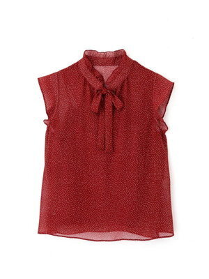 JILLSTUART シンプルフリルブラウス