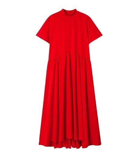 LE CIEL BLEU Jersey Volume Dress