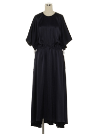 CYCLAS TA/PE GATHERED SHOULDER DRESS