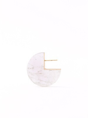 januka SLICE EARRING アメジスト