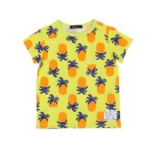 Caldia 涼感パイナップル柄Ｔシャツ