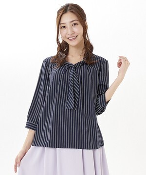 PATTERN fiona ボウタイ風ベーシックブラウス