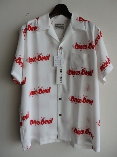WACKO MARIA DISCO DEVIL S/S HAWAIIAN SHIRT (TYPE-2)