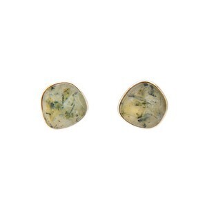 STELLAR HOLLYWOOD ANTIQUE GEMSTONE ウォンキーイヤリング(プレナイト)
