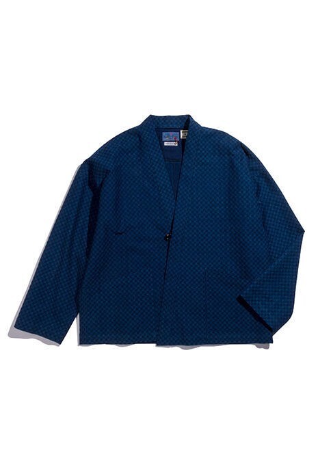 BLUE BLUE インディゴ トリアシドビー ショートハオリ