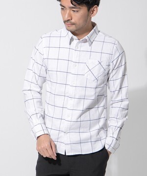 003 J.FERRY MEN シャツ ビエラ ネル ベーシック/ストレッチビエラシャツ