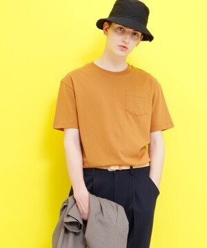 EMMA CLOTHES コーマビッグシルエットポケットカットソー