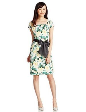 YLANG YLANG Amazon.co.jp: (イジュ イラン イラン)YLANG YLANG フォーチュンフラワー タイトワンピース: 服&ファッション小物通販