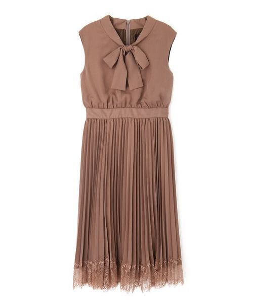 JILLSTUART ボウタイプリーツワンピース