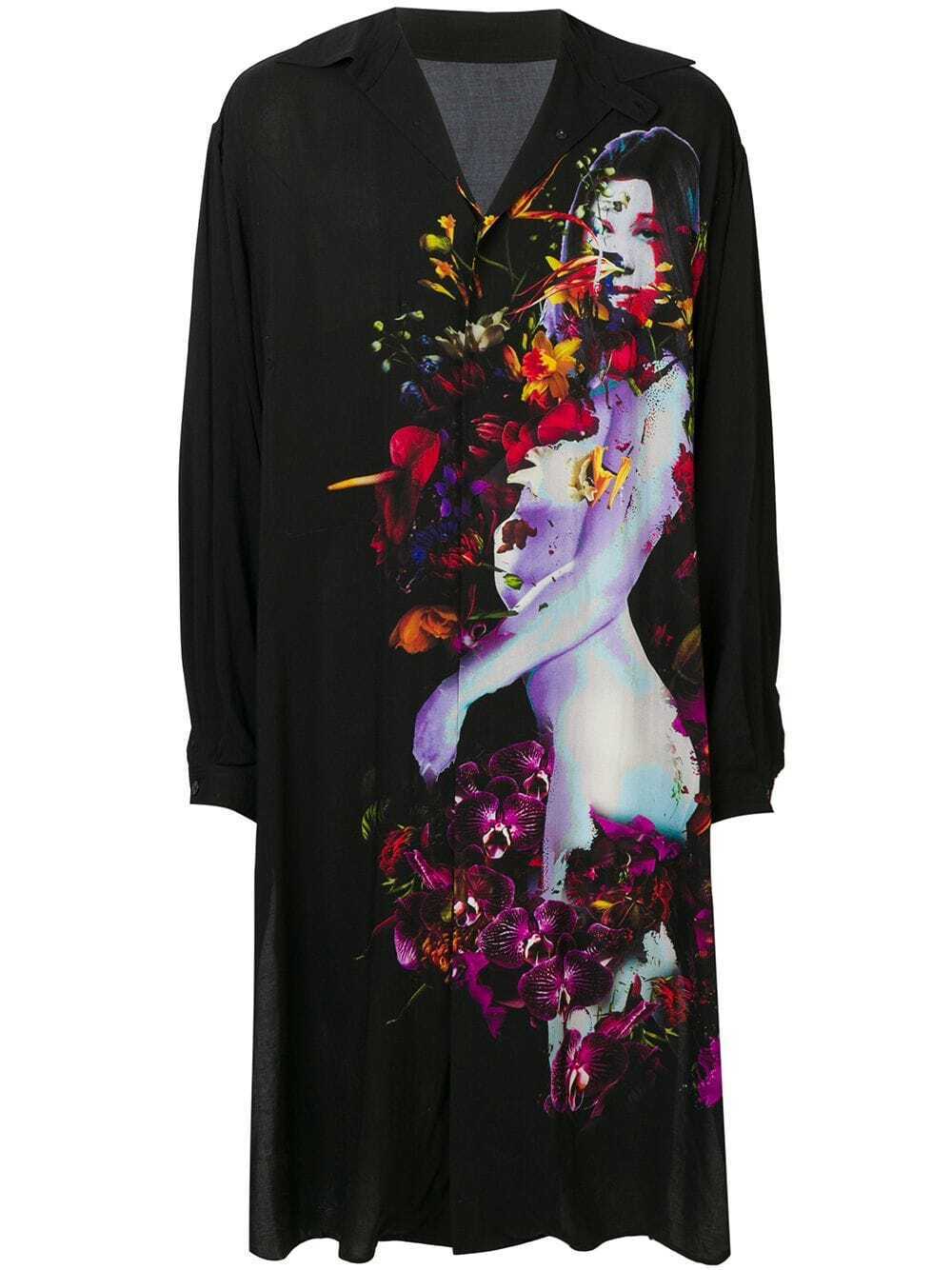 Yohji Yamamoto プリント シャツ