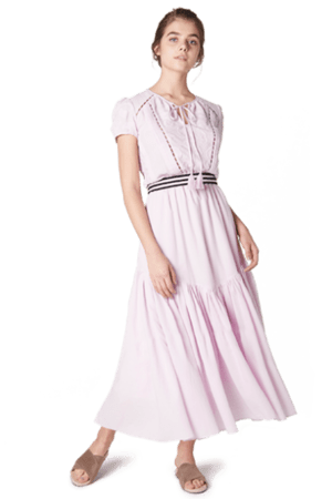 BORDERS at BALCONY VOYAGE MAXI DRESS
